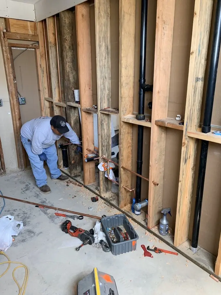Commercial rough-in plumbing for Commercial Plumbing in Baltimore Highlands